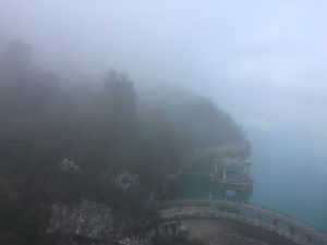 lago di barcis in inverno