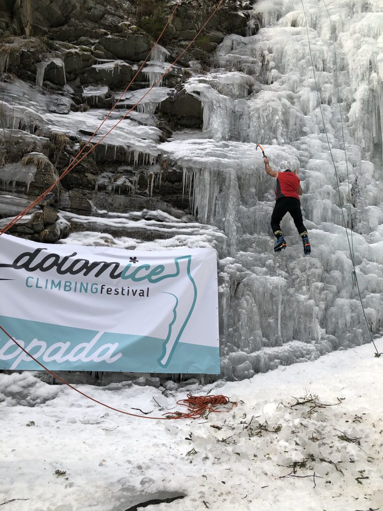 mauro corono arrampicata sul ghiaccio