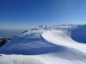 percorso ad anello col cornier inverno